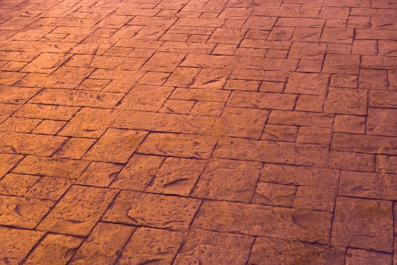 Stamped Overlay Installation in Dallas, TX