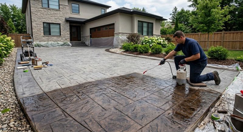 Cement Staining in Corpus Christi, TX