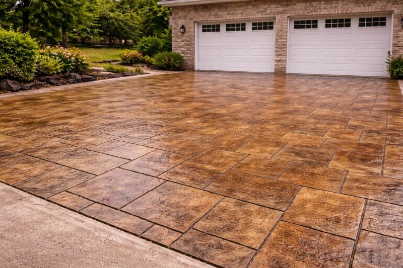 Concrete Driveway Refinishing in Frisco, TX