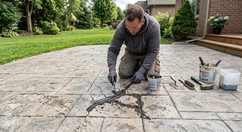 Decorative Concrete Repair in Essex County, NJ