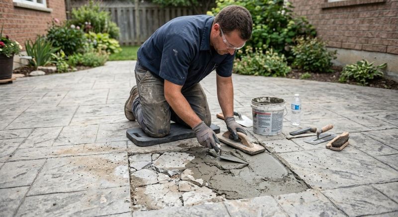 Decorative Concrete Repair in North Fort Myers, FL