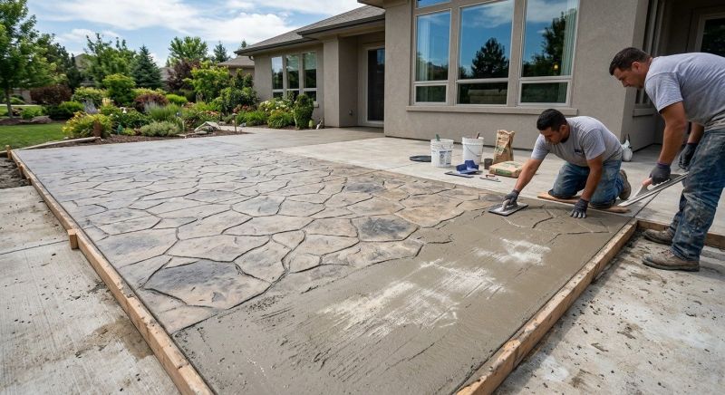 Driveway Overlay Installation in Dallas, TX