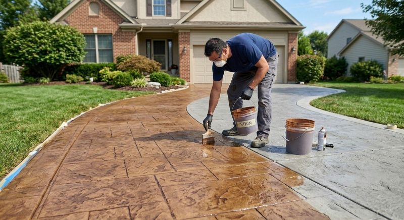 Driveway Refinishing in Corpus Christi, TX