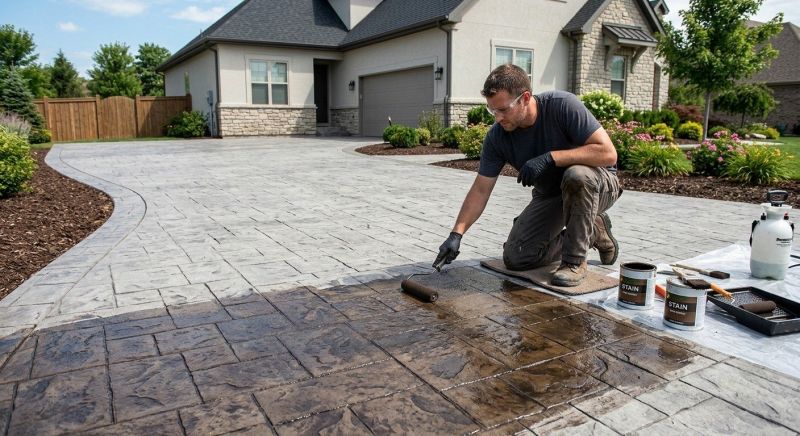 Driveway Refinishing in Corpus Christi, TX