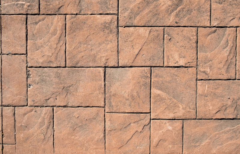 Stamped Concrete Installation in Frisco, TX