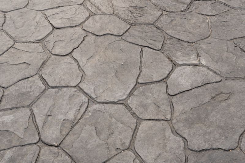 Stamped Concrete Installation in Fort Worth, TX