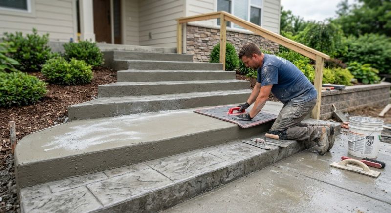 Stamped Concrete Replacement in Corpus Christi, TX