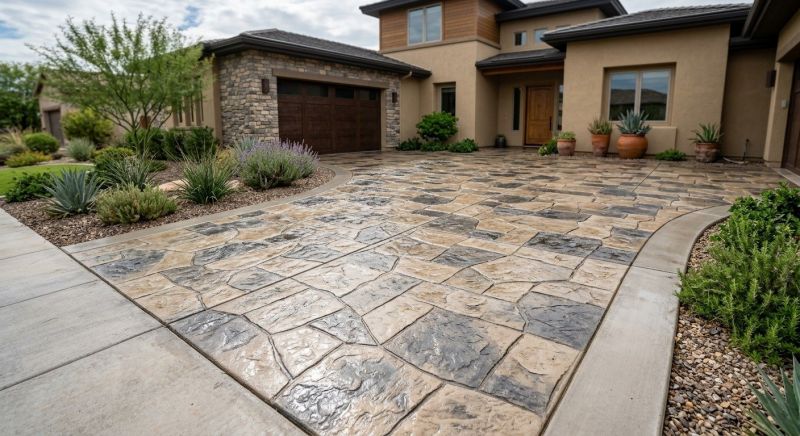 Stamped Concrete Service in Dallas, TX